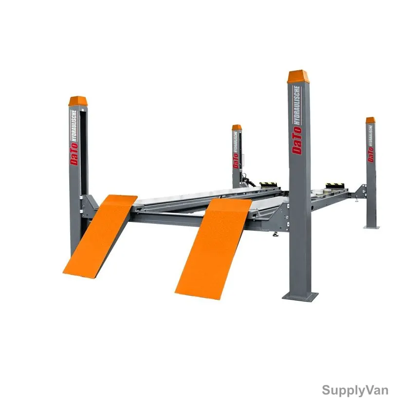 Dato Four Post Lift, LJP4104, 220V, 1 Phase, 4 Ton Lifting Capacity