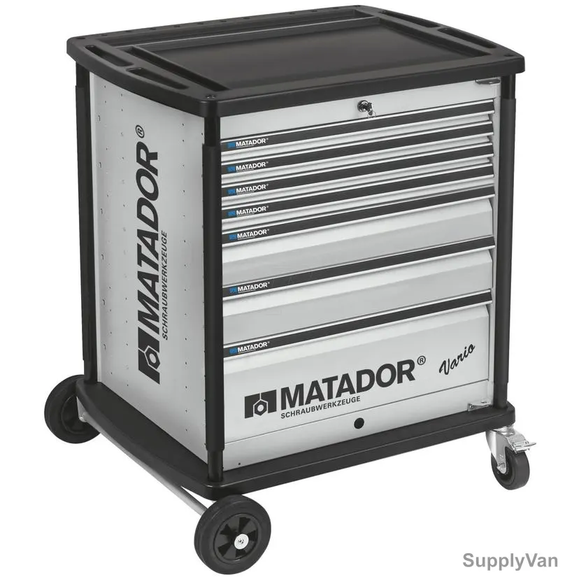Matador Workshop Trolley, 8164-0011, Vario, 7 Drawers