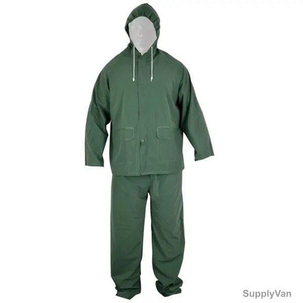 Workland Rain Suit, EJM, L, Green
