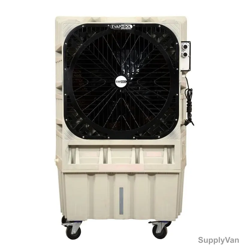 Evapkool Evaporative Air Cooler, CFZ-TS-18, Tornado, 550W, 18000 CMH, 120 Ltrs Tank Capacity, Ivory
