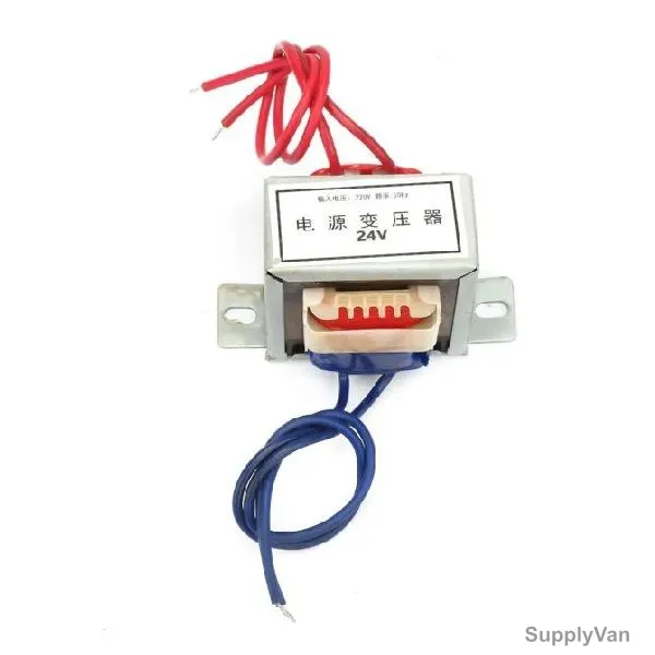Single EI Power Transformer, 10W, 220VAC to 24VAC — image 1