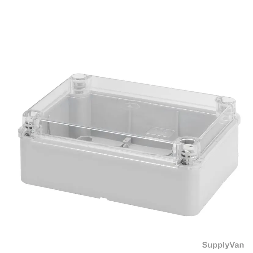 Gewiss Junction Box, GW44429, IP56, 300MM Length x 220MM Width, Light Grey