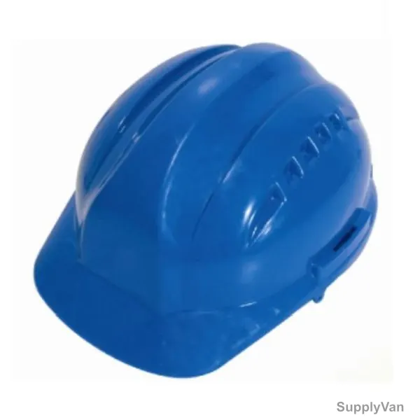 Vaultex Safety Helmet With Ratchet Suspension, VHVR, Blue
