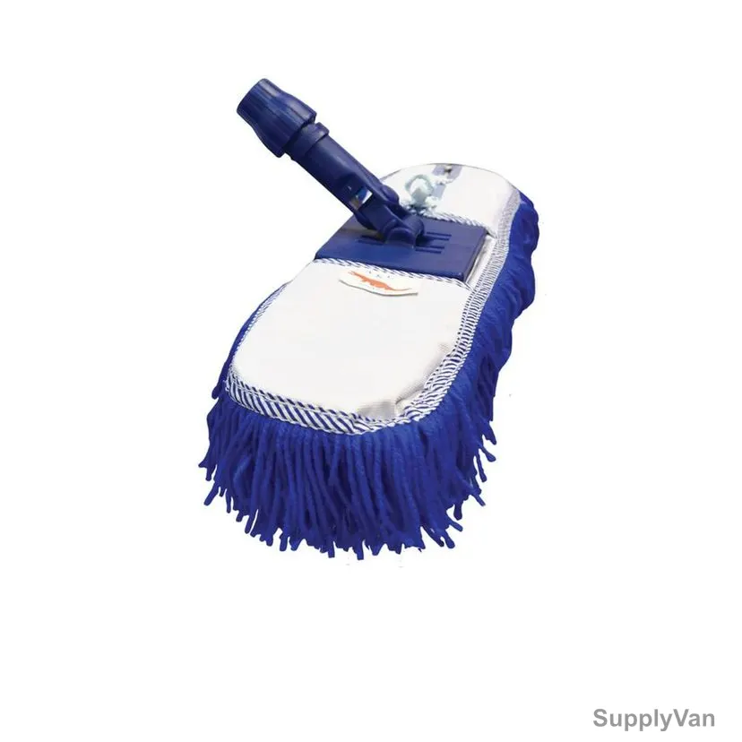 Akc Dust Control Mop With 130CM Aluminium Handle, DC04B-BH07, 60CM, Blue — image 1