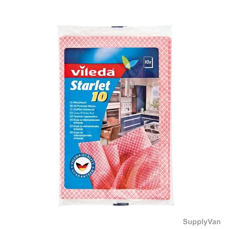 Vileda All Purpose Wiping Cloth, VLDW735170, Starlet