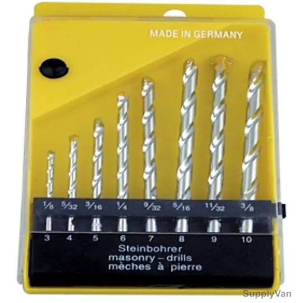 Robustline Masonary Drill Bit Set, 8PCS
