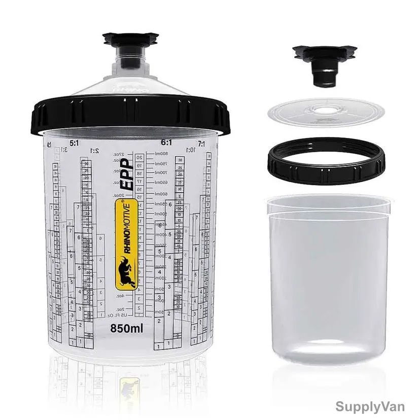 Rhinomotive Expert Paint Preparation Kit, R1410, EPP, 850ML, Large, Black/Clear — image 1