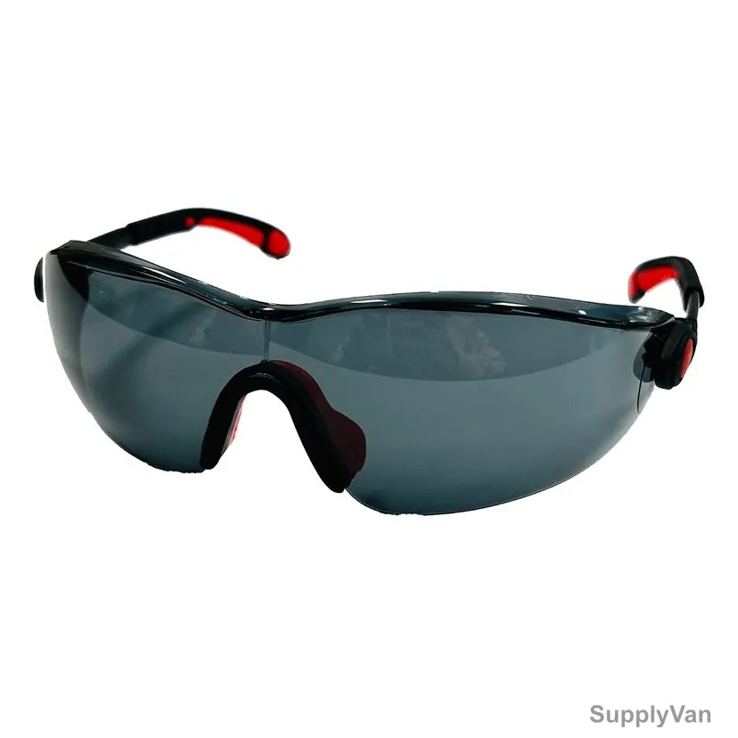 Scudo Safety Spectacle, G18, Vision X, Polycarbonate/Nylon, Smoke Grey — image 1