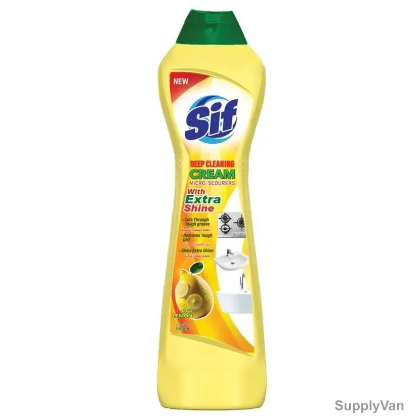 Sif Cream Cleaner, Lemon, 500ML — image 1
