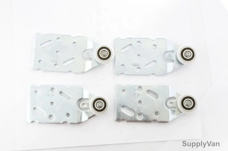Sliding Door Fitting Set, SAF-76, Silver Colour