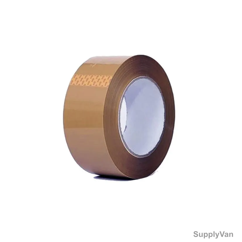 Bopp Tape, 50MM Width x 100 Yards Length, Brown — image 1