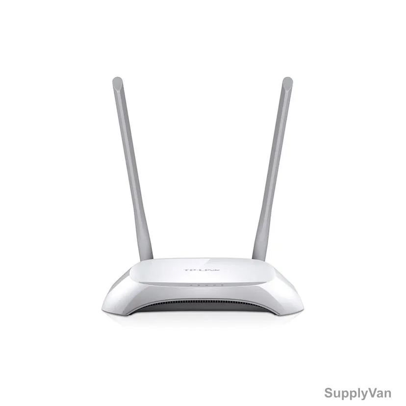 TP-Link Wireless Router, TL-WR840N, 300Mbps, Grey and White — image 1