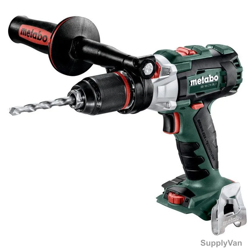 Metabo Cordless Hammer Drill With Cardboard Box, SB-18-LTX-3-BL-I, 602356890, 18V