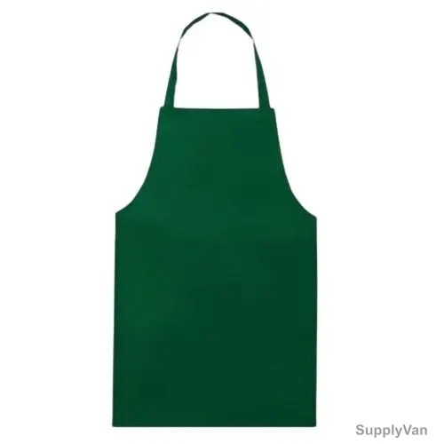 Work Apron, Cotton, Green