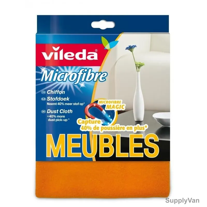 Vileda All Purpose Wiping Cloth, VLDW148311, Actifiber