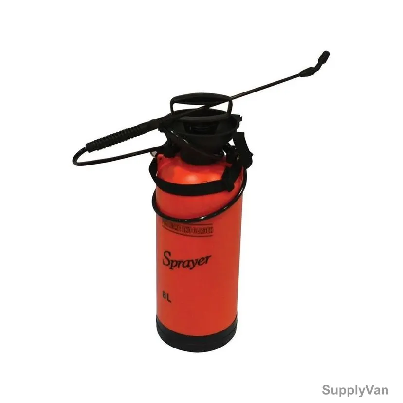Akc Industrial Pressure Sprayer With Hose Pump, SX20, 8 Ltrs, Orange