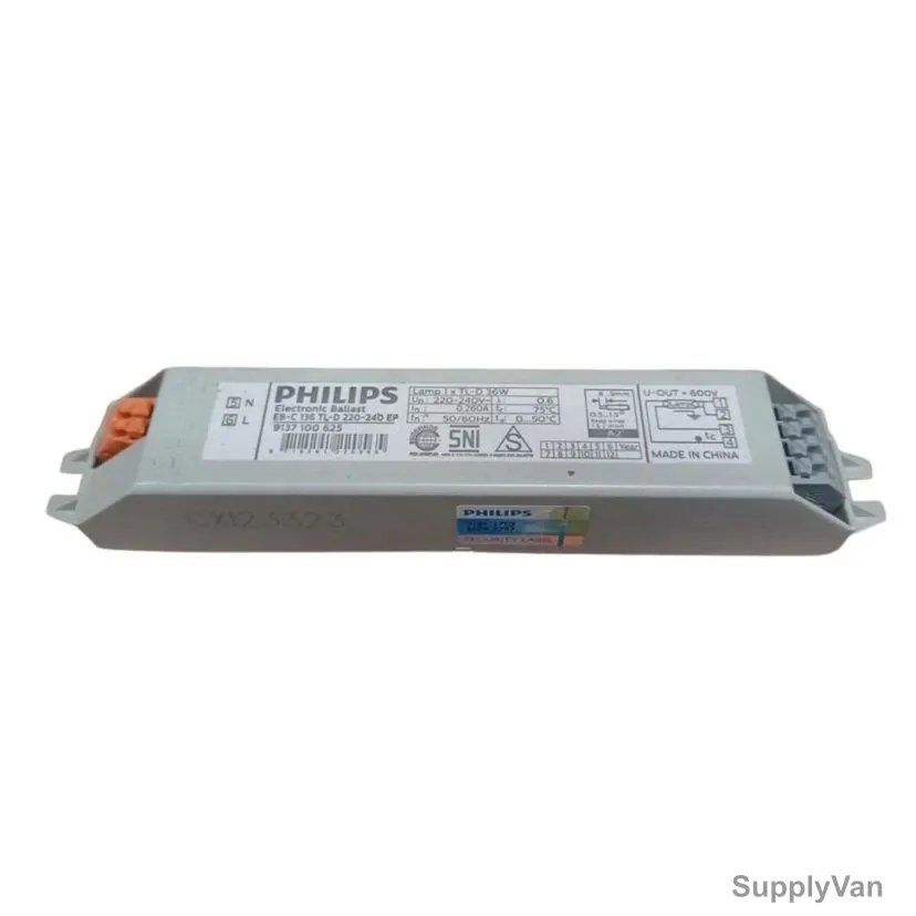 Philips Electronic Ballast, EB-C-136-TL-D, 36W, 220-240V