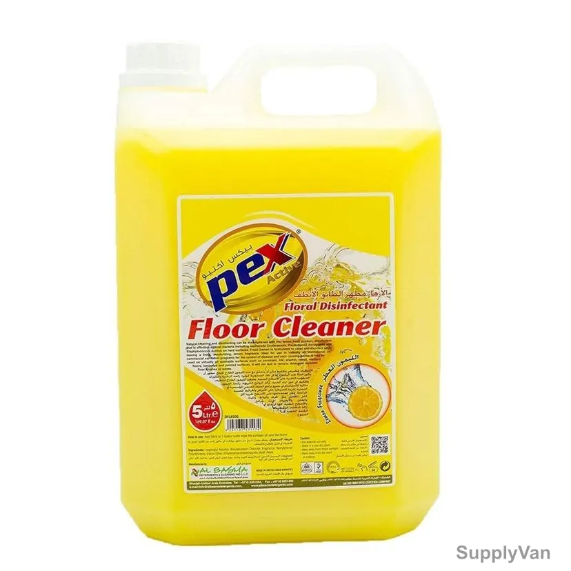 Pex Floral Floor Cleaner, DFL8500, Lemon, 5 Litres — image 1
