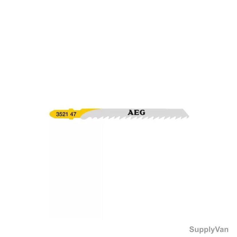 Aeg Jig Saw Blade, T144D, 4 x 75MM