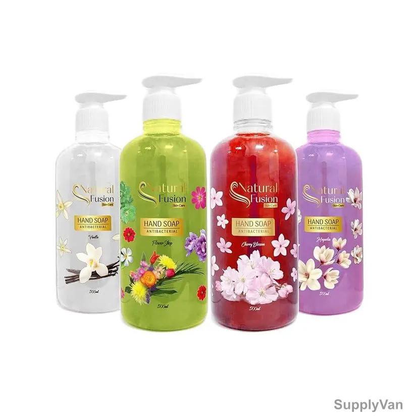Natural Fusion Skin Care Exclusive Liquid Foaming Hand Soap, 500ML, 4 Pcs/Pack