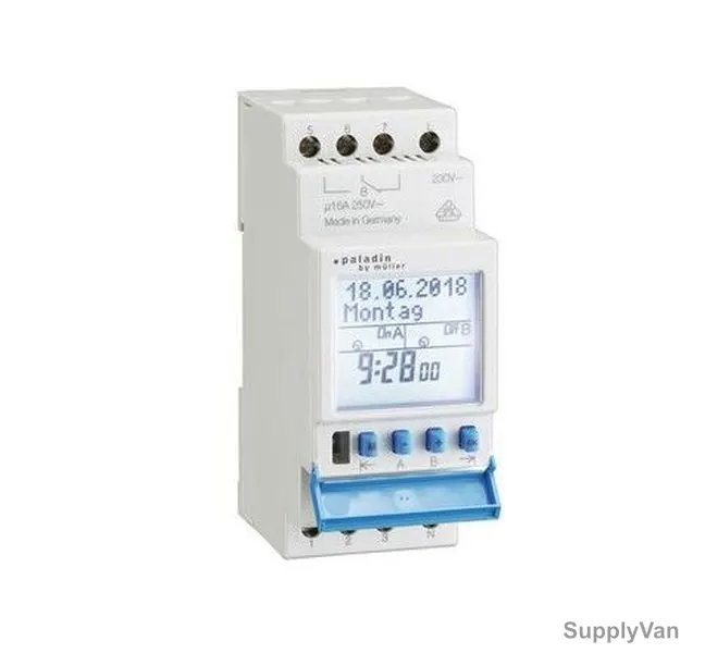 Hugo Muller Digital Weekly Timer, 172421, 30A