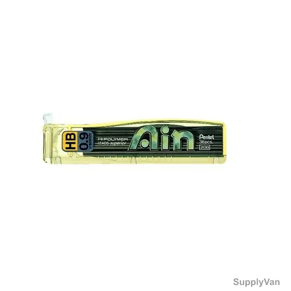 Pentel Hi-Polymer Pencil Lead, PE-C259-HBO, 0.9MM, 12 Pcs/Pack