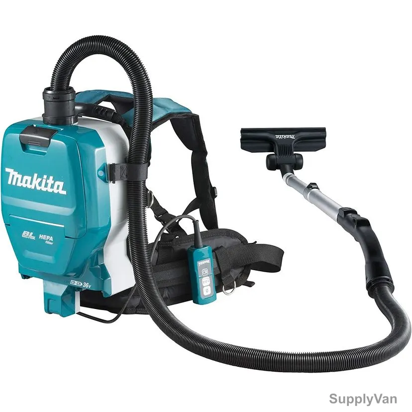 Makita LXT Backpack Vacuum Cleaner, DVC261ZX11, 18V, 105W, 11 kPa — image 1