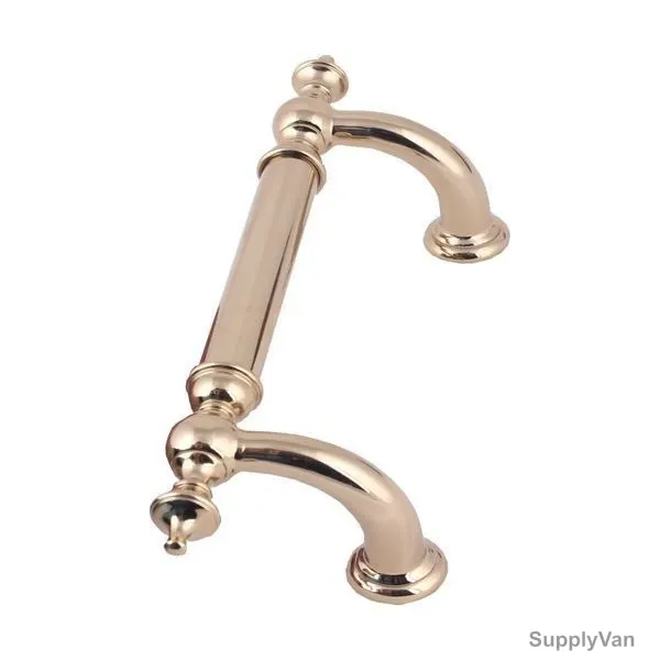 Doganlar Door Handle, ELIT, Brass, Gold Plated