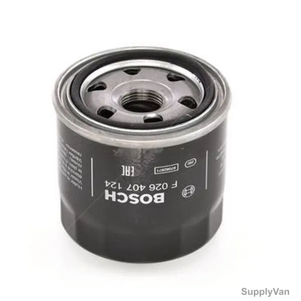 Bosch P7124 Screw-On Oil Filter, BSBF026407124, 76MM Length, 76MM Outside Dia