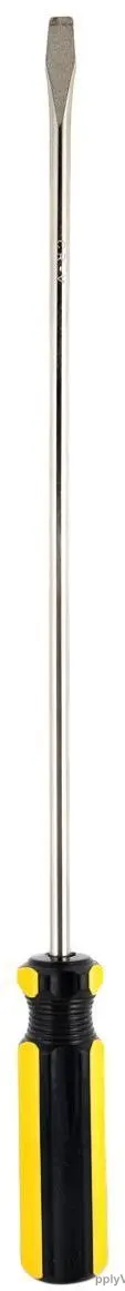 Clarke Flat Screwdriver, SDF12C, 12 Inch Length