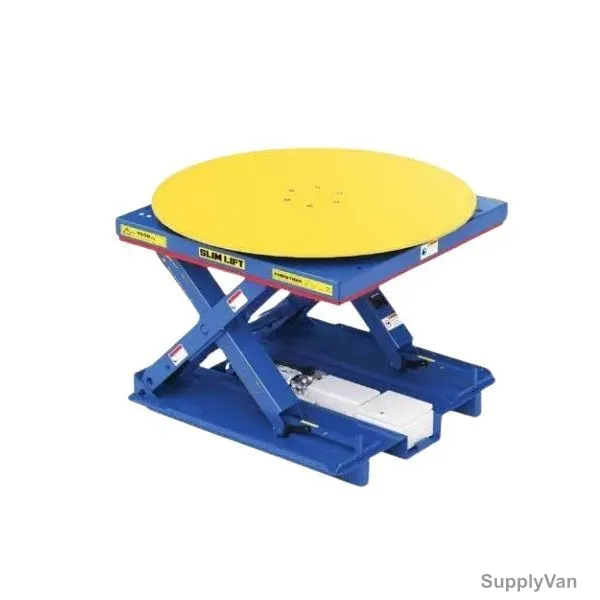 Loha-Ft Rotary Platform Pallet Mate Slim Scissor Lift Table, 1000 x 1000MM Platform Size, 1500 Kg Loading Capacity — image 1
