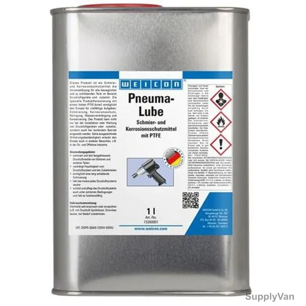 Weicon Pneuma-Lube Pneumatic Lubricant, 15260001, 1 Ltr