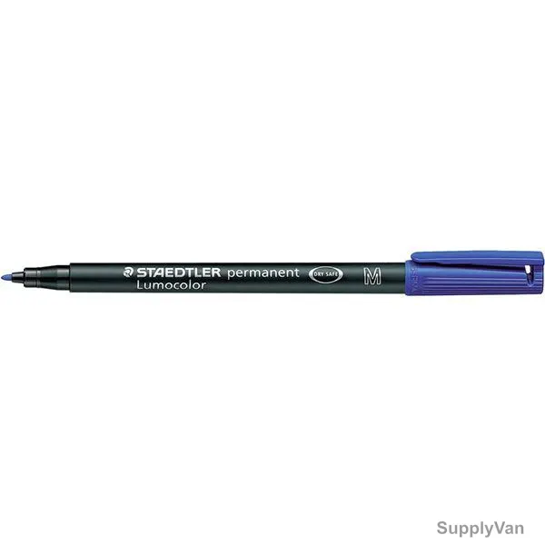 Staedtler Lumocolor Permanent Marker, ST-317-3BKDA, 1.0MM Tip Size, Blue — image 1