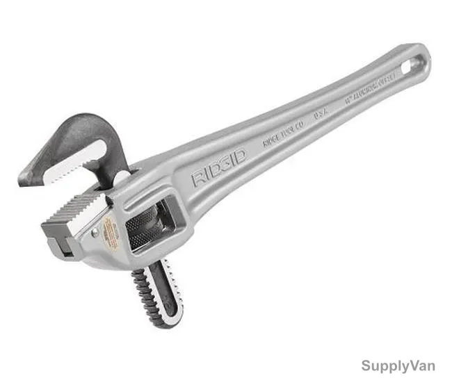 Ridgid Aluminium Pipe Wrench, 31125, 18 Inch