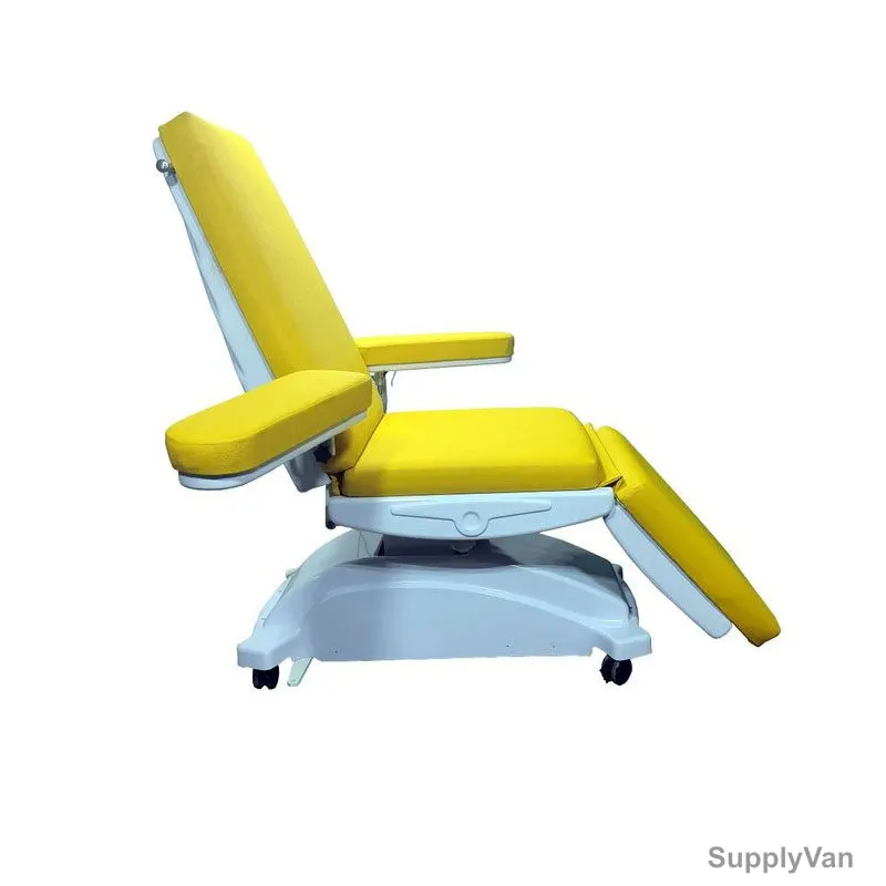 DP Metallic Multi-Purpose Electric Chair, 65-5CM Height, 200 Kg Loading Capacity, Yellow/White