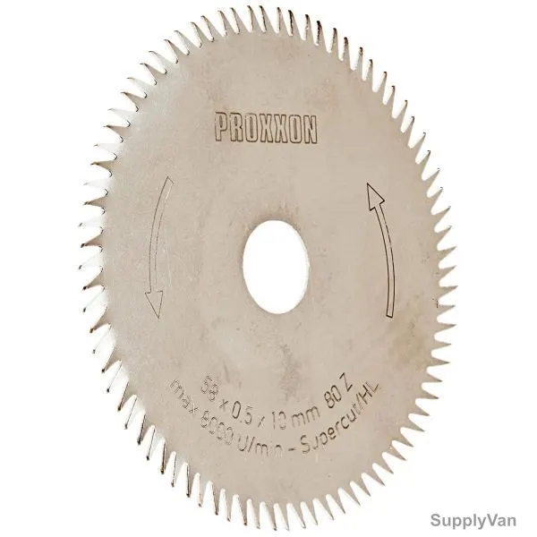 Proxxon Cross Cut Blade, 28014, 58 x 10MM, 80 Teeth — image 1
