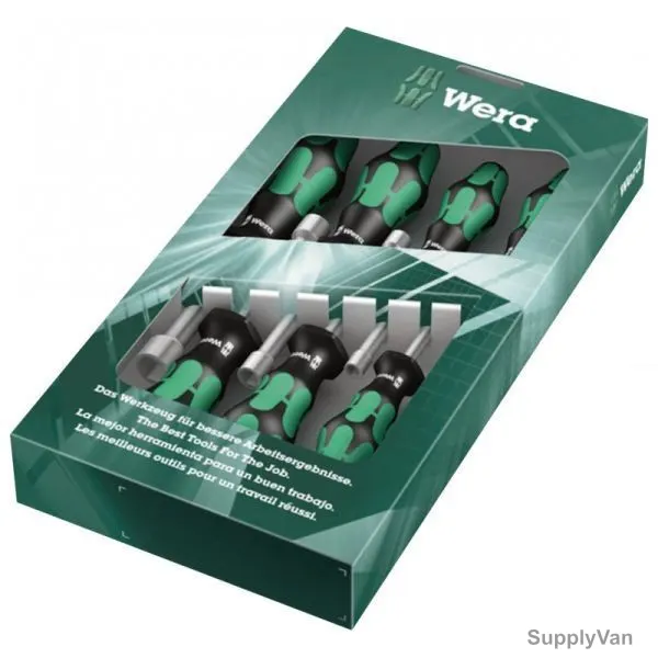 Wera Nut Driver Set, 5029510001, 7 Pcs/Set