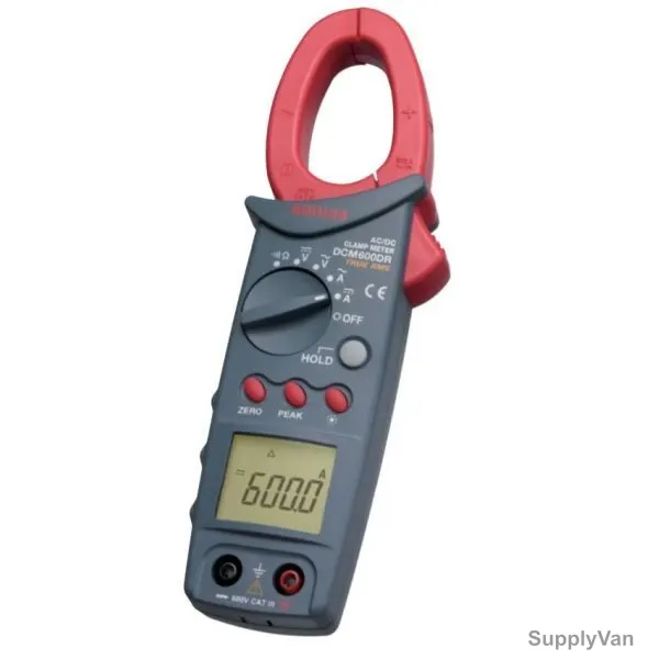 Sanwa Clamp Meter, DCM600R, 600VAC, 9999 Count