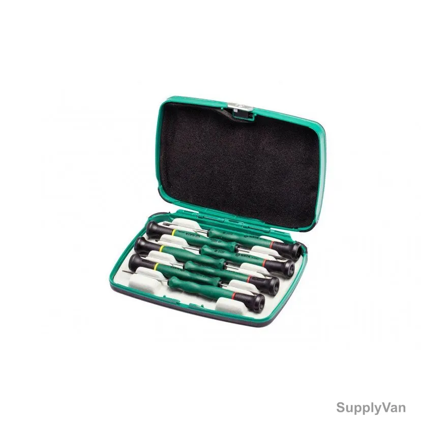Sata Precision Combination Screwdriver Set, ST09314SJ, 7 Pcs/Set