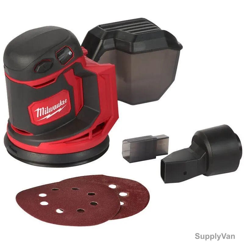 Milwaukee Cordless Random Orbit Sander, M18BOS125-0, 18V, 125MM — image 1