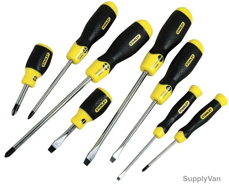 Stanley Screwdriver Set, 0-65-011, 8Pcs