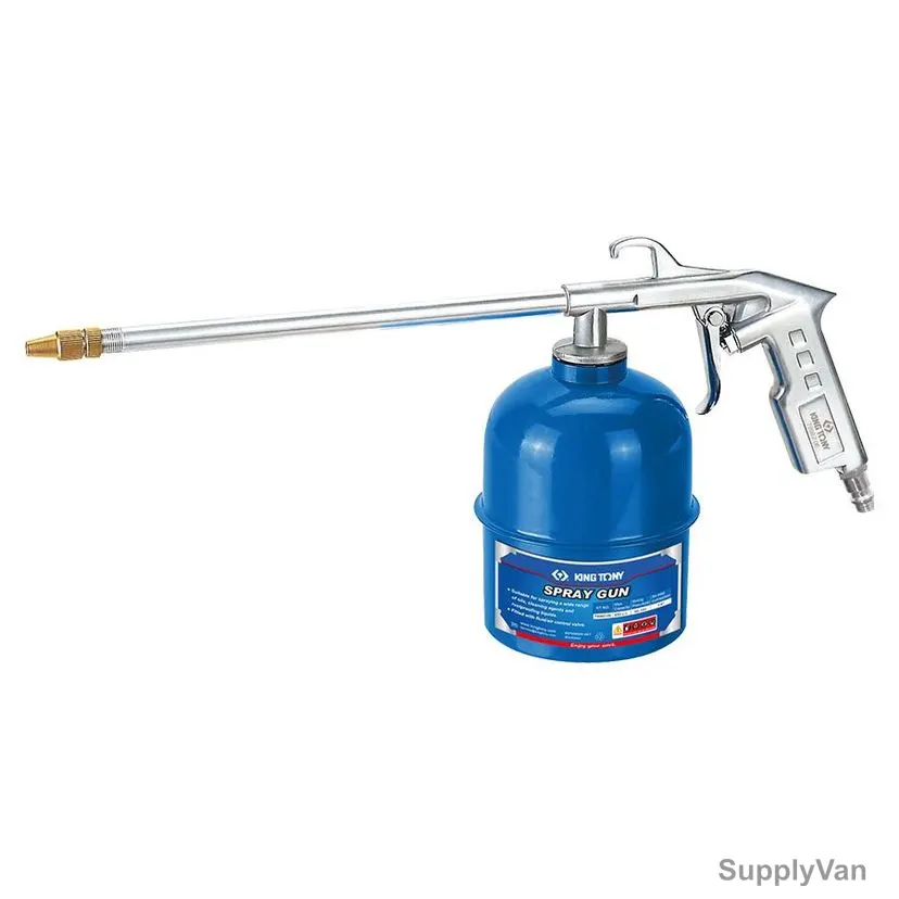 Kingtony Pneumatic Spray Gun, 7998206, 90-150 PSI, 0.6 Ltr