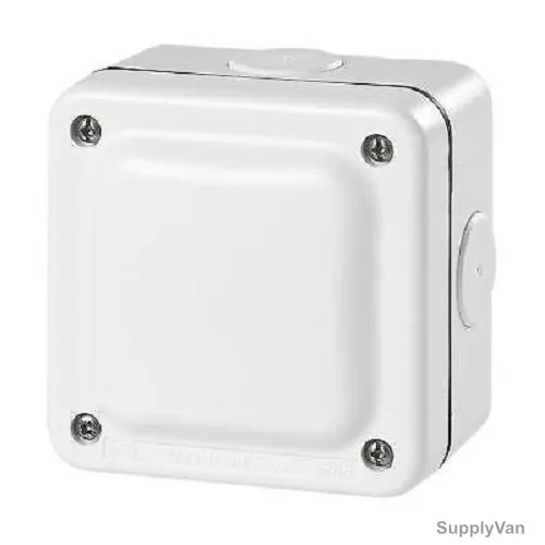 Mk Electrical Junction Box, K56506WHI, Masterseal Plus, Polycarbonate, IP66, 4 Way, 30A, White