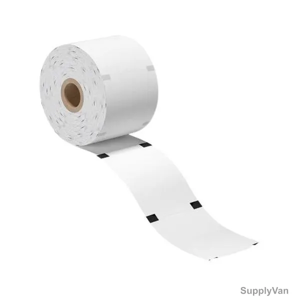Q-Matic Thermal Queue Ticket Paper Roll, 25.4MM Core, 60MM Width x 60MM Length, White, 2000 Pcs/Roll — image 1