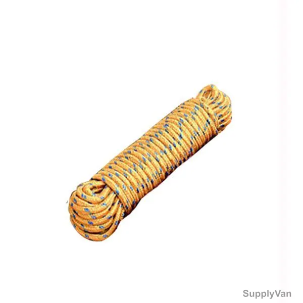 Decdeal Clothes Drying Rope, Nylon, 5MM x 10 Mtrs, Orange