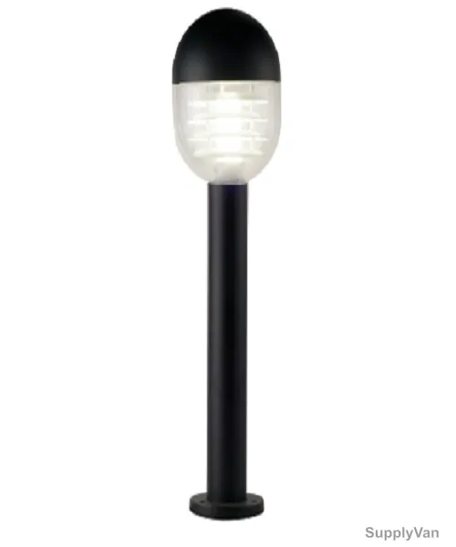Syv Bollard Light, Silvia, 18W, 100CM, Black