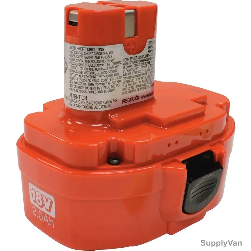 Makita Nickel–Cadmium Battery, 192827-3, 1.9 Ah, 18VDC — image 1