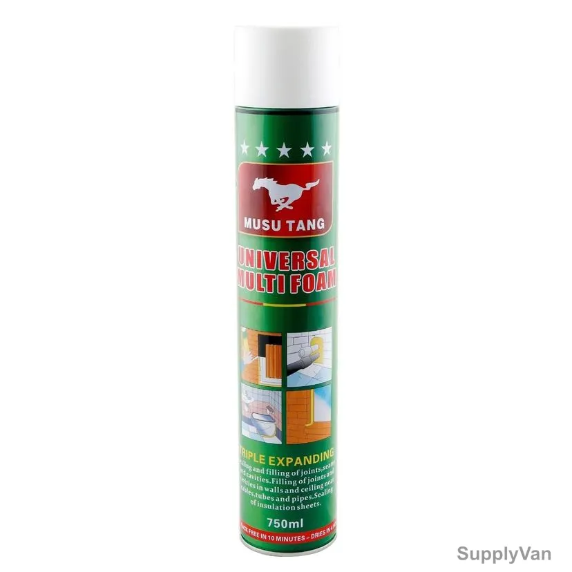 Musu Tang Polyurethane Foam, PUF12, 750ml, 12 Pcs/Pack