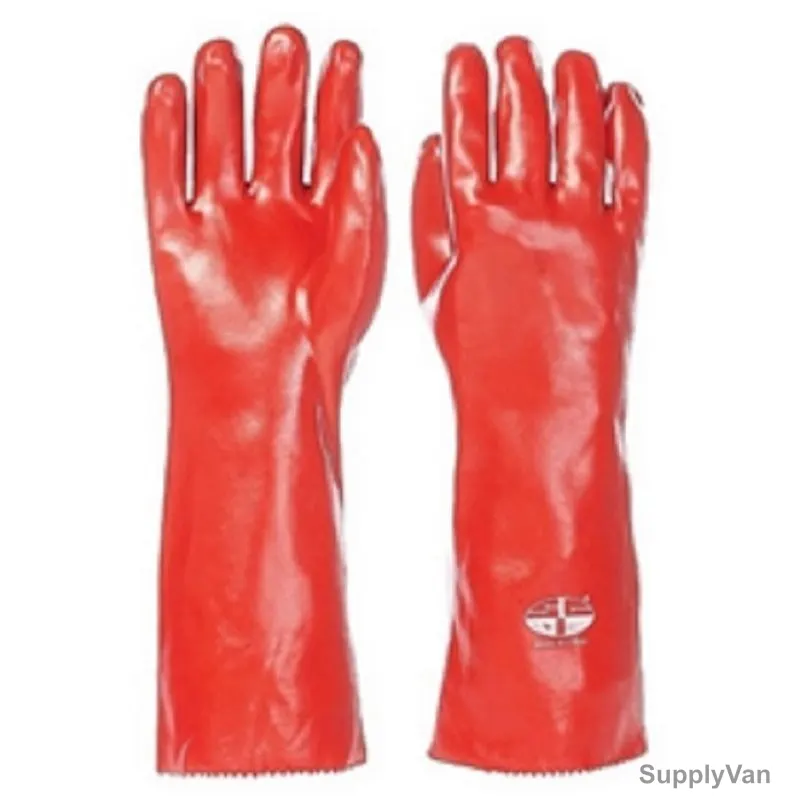 Sci Chemical Gloves, R40, PVC, One Size Fits All, PK12