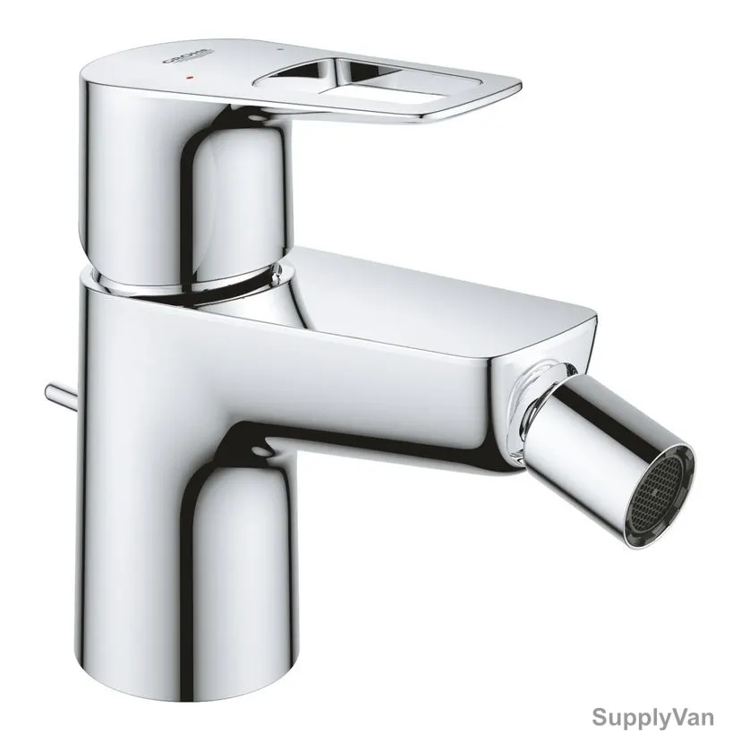 Grohe Single Lever Bidet Mixer, 23338001, BauLoop, Metal, 5.7 Ltrs/Min, Starlight Chrome Finish — image 1